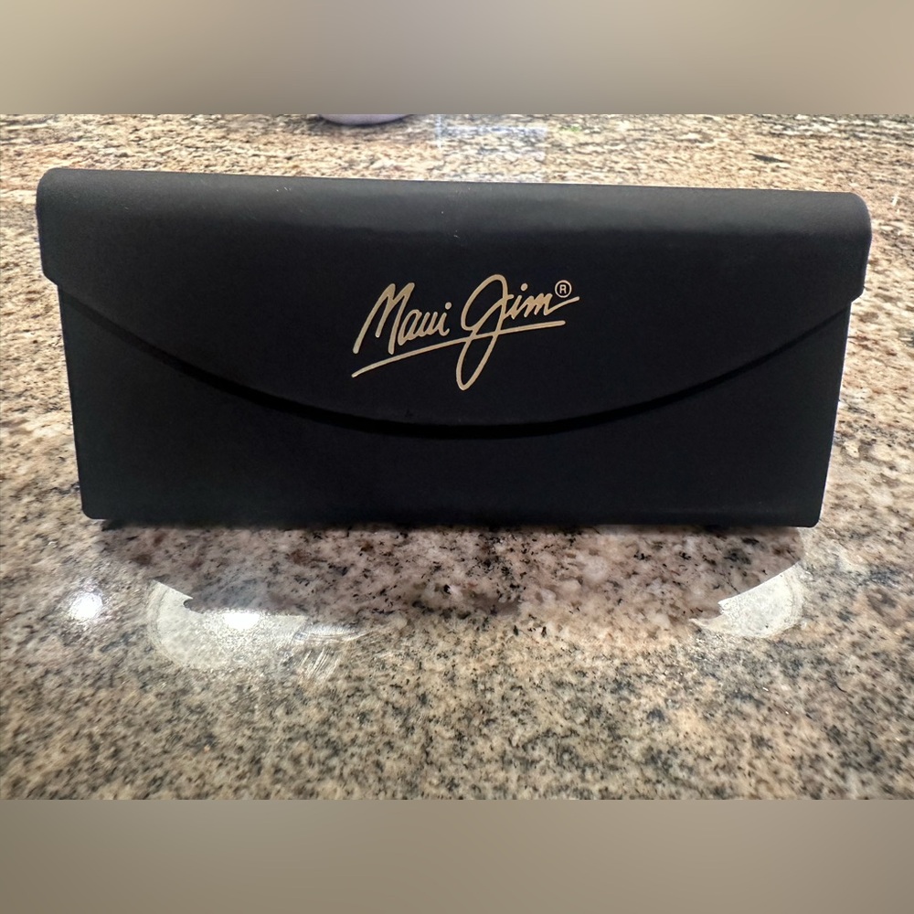 Maui Jim | Hard Tri-Fold Sunglasses Case | w Cleaning Cloth